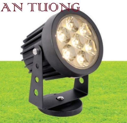  đèn rọi cây ngoài trời 7w, rọi cột ngoài trời, rọi tường ngoài trời 037 