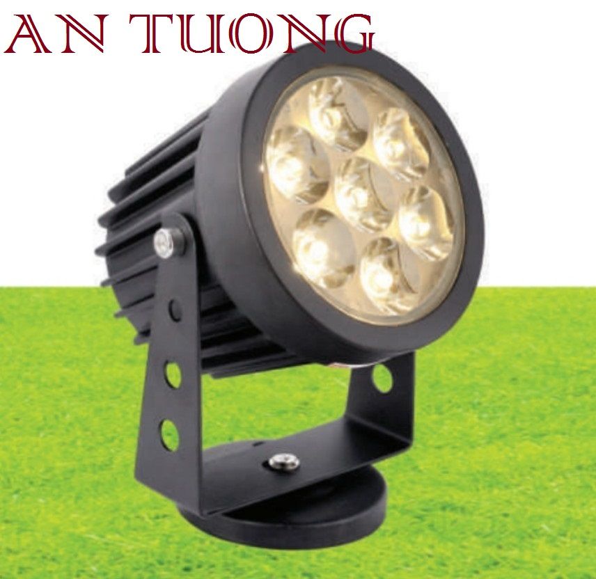 đèn rọi cây ngoài trời 7w, rọi cột ngoài trời, rọi tường ngoài trời 037