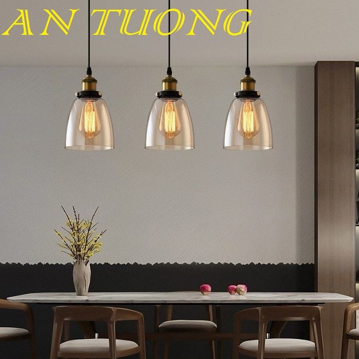 đèn thả trang trí quầy bar, thả trang trí bàn ăn, đảo bếp, đèn thả trần 018