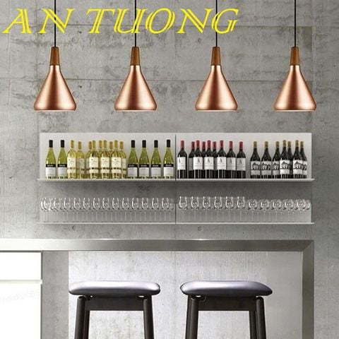  đèn thả trang trí quầy bar, thả trang trí bàn ăn, đảo bếp, đèn thả trần 024 