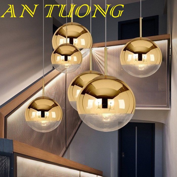 đèn thả trang trí quầy bar, thả trang trí bàn ăn, đảo bếp, đèn thả trần 035