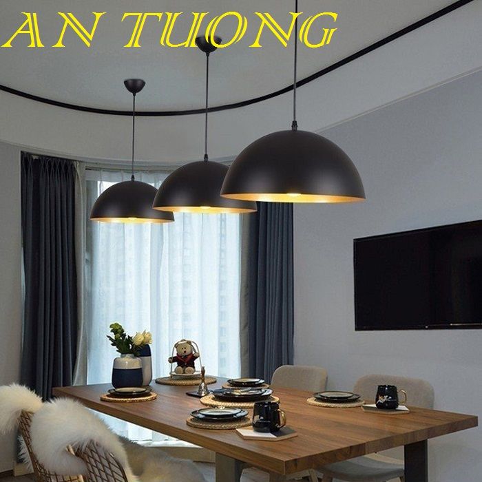 đèn thả trang trí quầy bar, thả trang trí bàn ăn, đảo bếp, đèn thả trần 037