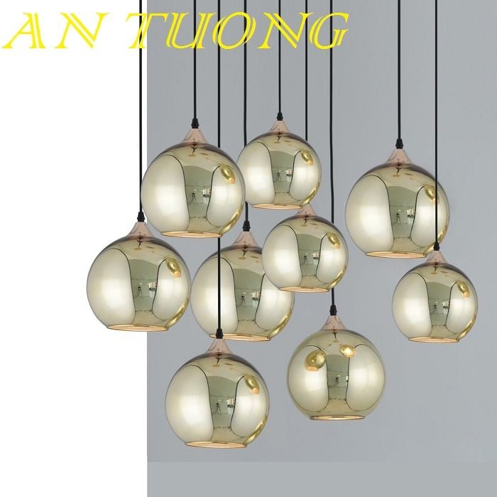 đèn thả trang trí quầy bar, thả trang trí bàn ăn, đảo bếp, đèn thả trần 043