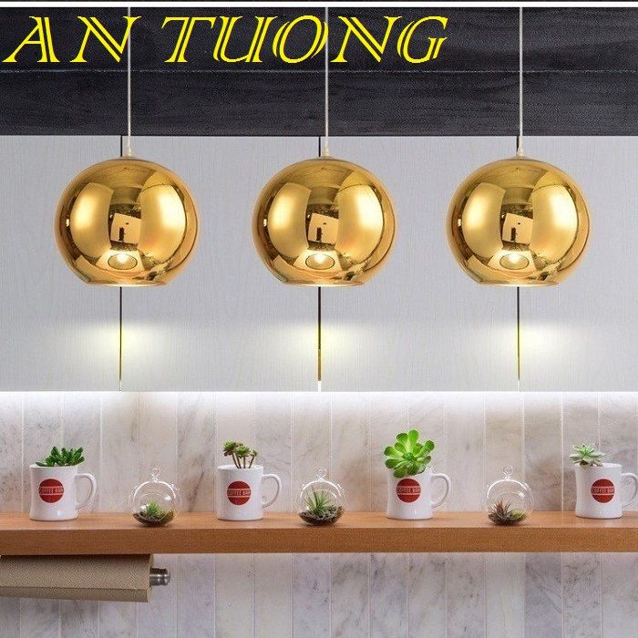 đèn thả trang trí quầy bar, thả trang trí bàn ăn, đảo bếp, đèn thả trần 044