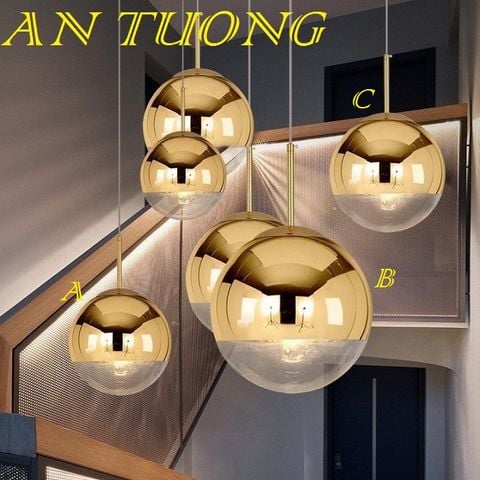  đèn thả trang trí quầy bar, thả trang trí bàn ăn, đảo bếp, đèn thả trần 073 