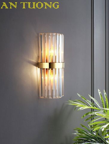  ĐÈN TƯỜNG PHA LÊ LED TRANG TRÍ PHÒNG KHÁCH, PHÒNG NGỦ CĂN HỘ CHUNG CƯ ĐẸP HIỆN ĐẠI 