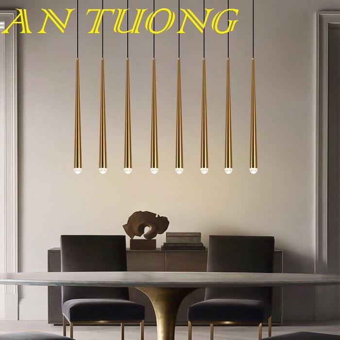 đèn thả trần, đèn thả trang trí bàn ăn, trang trí quầy bar, trang trí đảo bếp 033