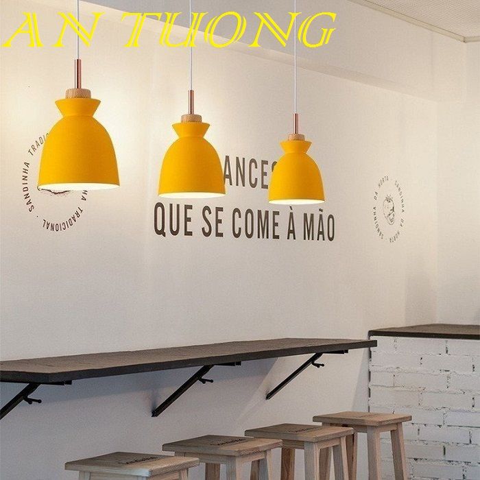 đèn thả trần, đèn thả trang trí bàn ăn, trang trí quầy bar, trang trí đảo bếp 042