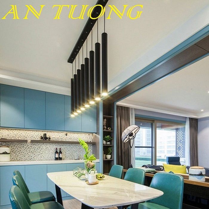 đèn thả trần, đèn thả trang trí bàn ăn, trang trí quầy bar, trang trí đảo bếp 092