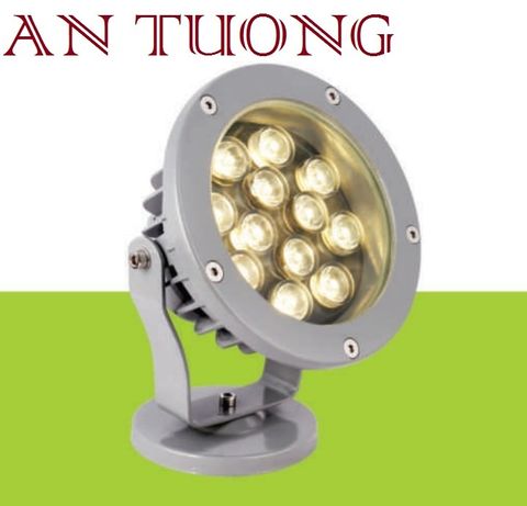  đèn rọi cây ngoài trời 12w, rọi cột ngoài trời, rọi tường ngoài trời 024 