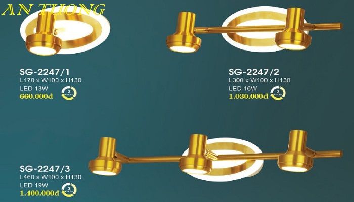 đèn rọi tranh, đèn soi tranh, đèn chiếu tranh trang trí đẹp hiện đại 016