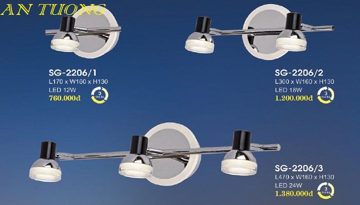đèn rọi tranh, đèn soi tranh, đèn chiếu tranh trang trí đẹp hiện đại 028