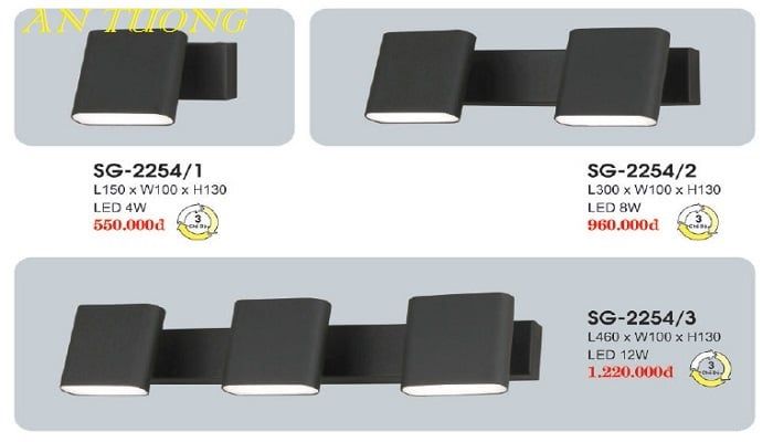 đèn rọi tranh, đèn soi tranh, đèn chiếu tranh trang trí đẹp hiện đại 054