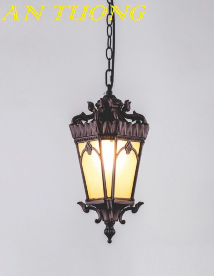 đèn thả ban công, đèn thả trang trí ban công, mái vòm nhà mái thái cổ điển tân cổ điển 012