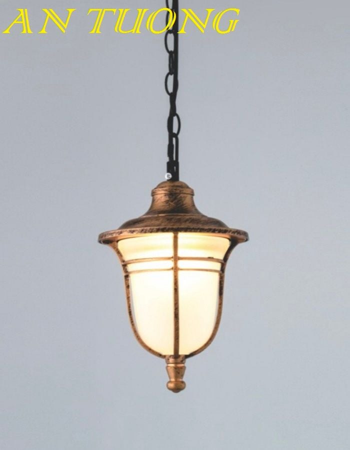 đèn thả ban công, đèn thả trang trí ban công, mái vòm nhà mái thái cổ điển tân cổ điển 021