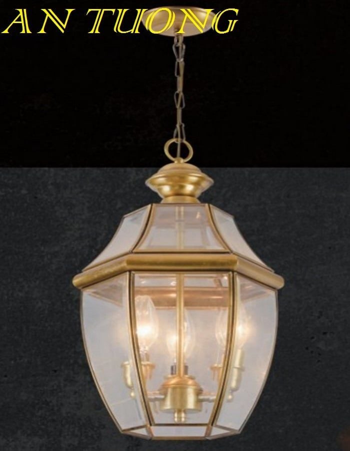 đèn thả ban công, đèn thả trang trí ban công, mái vòm nhà mái thái cổ điển tân cổ điển 040