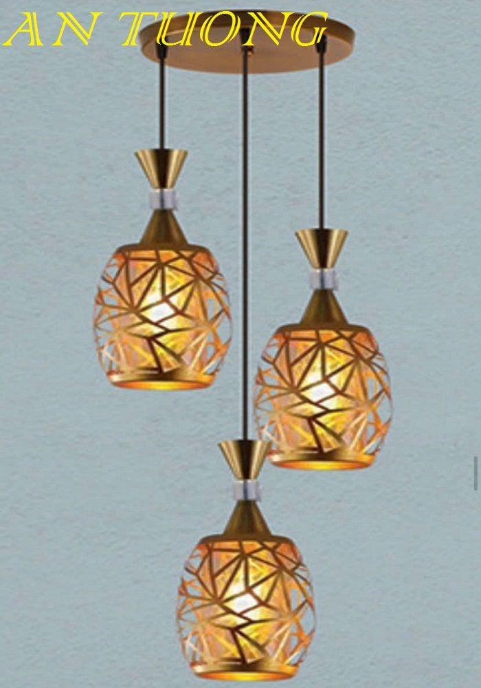 đèn thả trang trí trần phòng bếp, phòng ngủ, phòng ăn đẹp hiện đại trang trí căn hộ chung cư 014