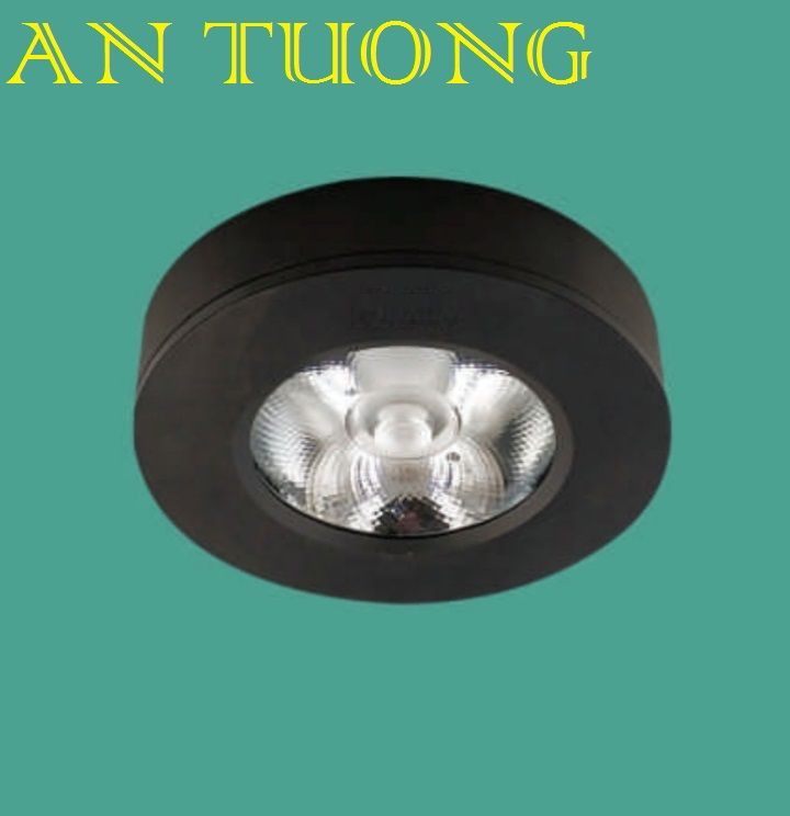 đèn led ốp trần nối 3w, gắn trần nổi 3w trang trí tủ rượu, tủ kính, tủ đồ chơi, tủ trưng bày - đen