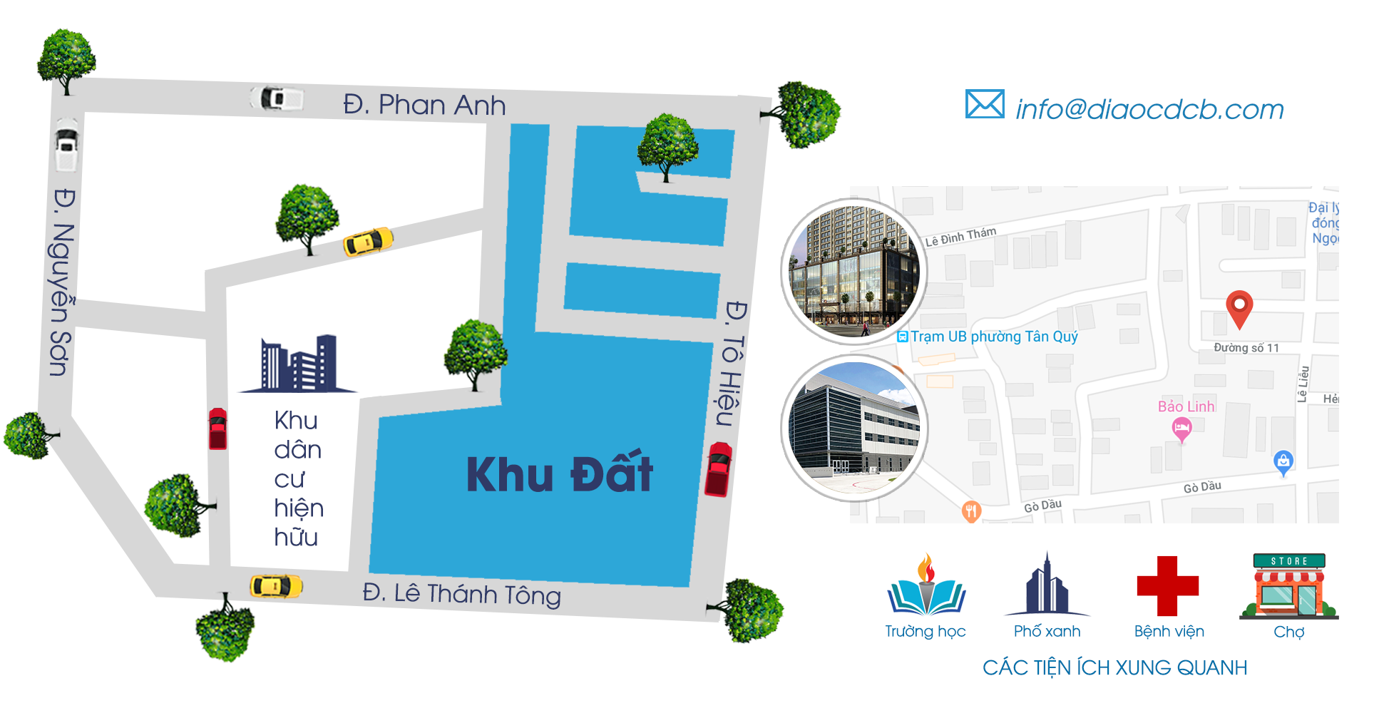 Dự án đất nền Gò Dầu