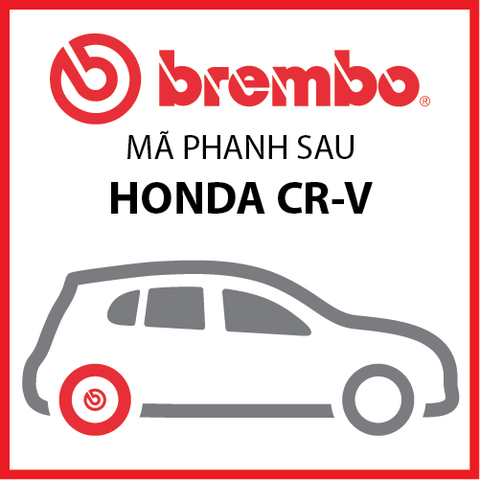 Má phanh sau Honda CR-V