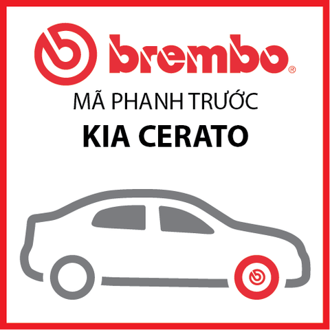 Má phanh trước KIA Cerato