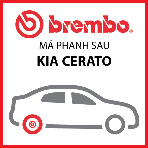 Má phanh sau Kia Cerato