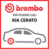 Má phanh sau Kia Cerato