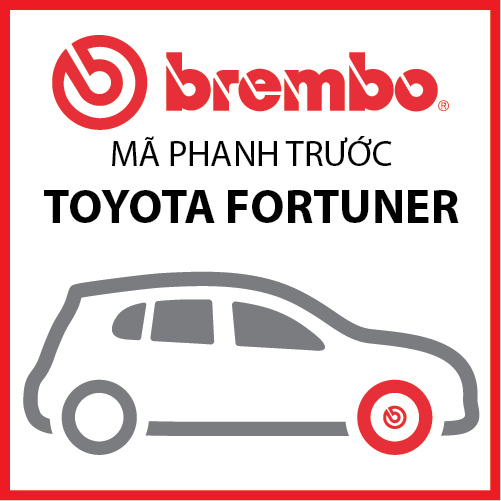 Má phanh trước Toyota Fortuner