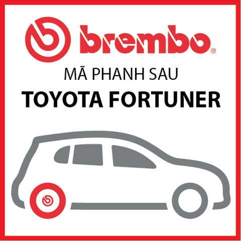 Má phanh sau Toyota Fortuner