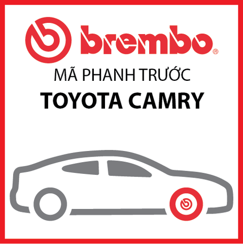 Má phanh trước Toyota Camry