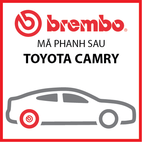 Má phanh sau Toyota Camry