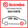 Má phanh trước KIA Forte