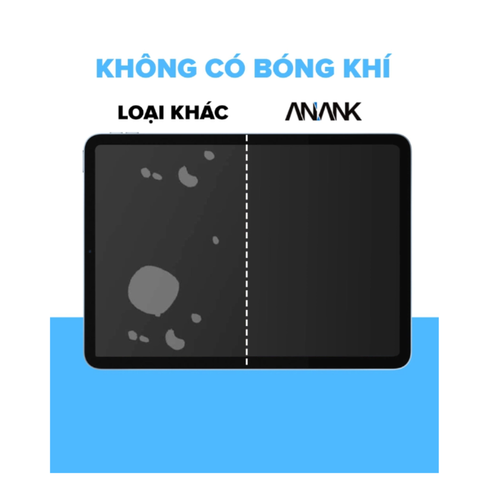  Miếng Dán Cường Lực Anank Matte Anti-fingerprint ( Chống Bám Vân Tay ) 3d cho Ipad 