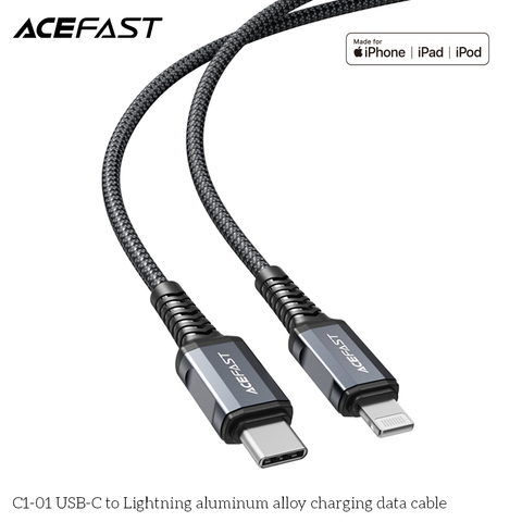  Dây Cáp ACEFAST Type C to Lightning (1.2m) - C1-01 