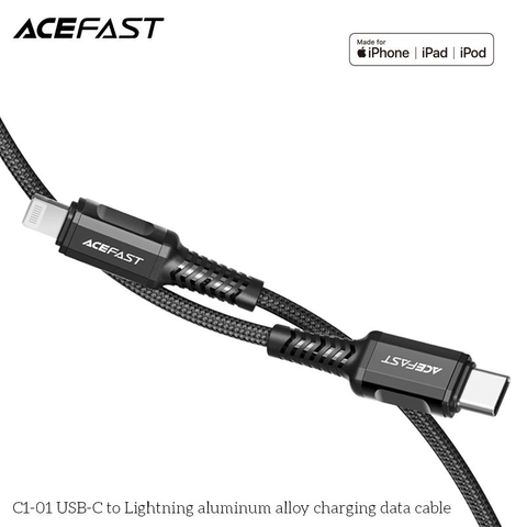  Dây Cáp ACEFAST Type C to Lightning (1.2m) - C1-01 