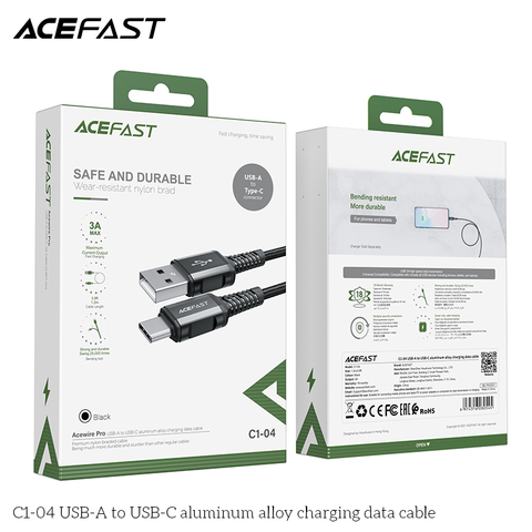  Dây Cáp ACEFAST Type C (1.2m) - C1-04 