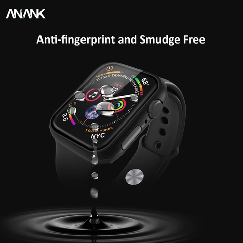  Miếng dán cường lực kèm khung ốp ANANK cho Apple watch 38/40/42/44mm 