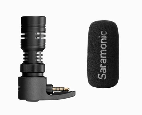  Micro Saramonic SmartMic+ Di Lightning Plug and Play tiêu chuẩn dành cho thiết bị iOS 