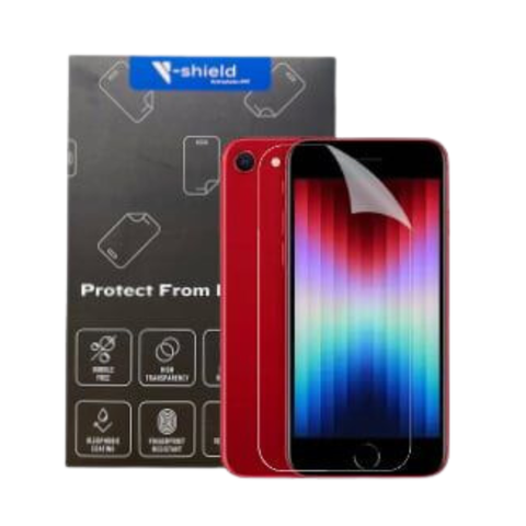 Miếng Dán Full Mặt Lưng V-SHIELD Film PPF Cao Cấp Cho iPhone SE 2016/ SE 2020/ SE 2022