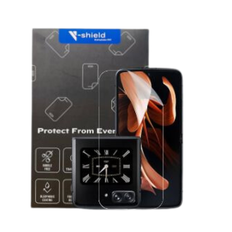 Miếng Dán Full Mặt Lưng V-SHIELD Film PPF Cao Cấp Cho Motorola RAZR 40 ULTRA/ RIZR ROLLABLE