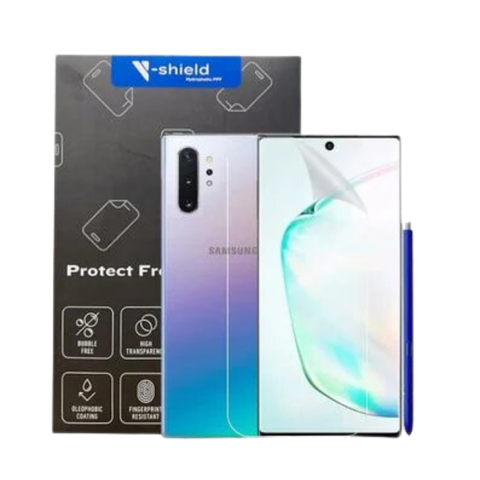 Miếng Dán Full Mặt Lưng V-SHIELD Film Ppf Cao Cấp Cho Samsung Galaxy Note 10 Series