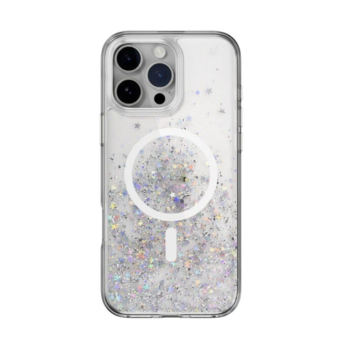 Ốp lưng Switcheasy Starfield M 3D Glitter Shockproof dành cho iPhone 16 Series