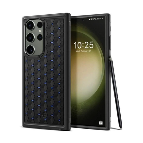 Ốp lưng SPIGEN CRYO AROR MATTE BLACK Cho Samsung S23 Series