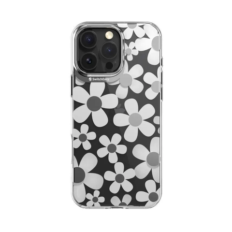 Ốp lưng Switcheasy Fleur 3D Patterned Shockproof dành cho iPhone 16 Series