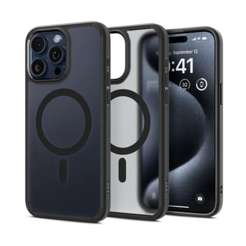 Ốp lưng SPIGEN CRYSTAL HYBRID MAGFIT cho iPhone 15 Series