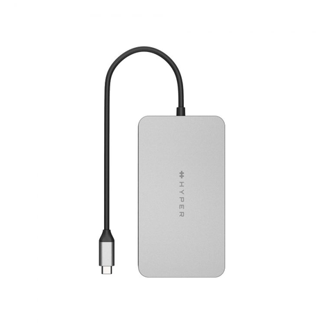  CỔNG CHUYỂN HYPERDRIVE DUAL 4K HDMI 10-IN-1 (2 MÀN HÌNH) USB-C HUB FOR MACBOOK M1/M2 HDM1H 