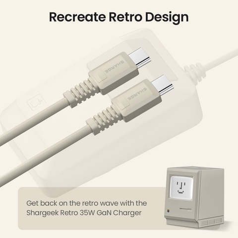  Dây Cáp Shargeek Retro C to Lightning 