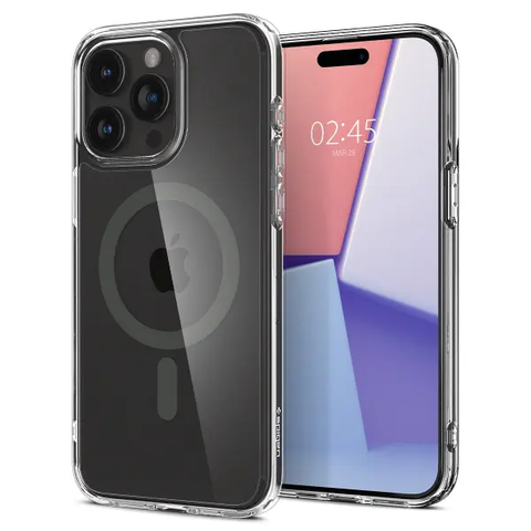 Ốp lưng SPIGEN CRYSTAL HYBRID MAGFIT cho iPhone 15 Series