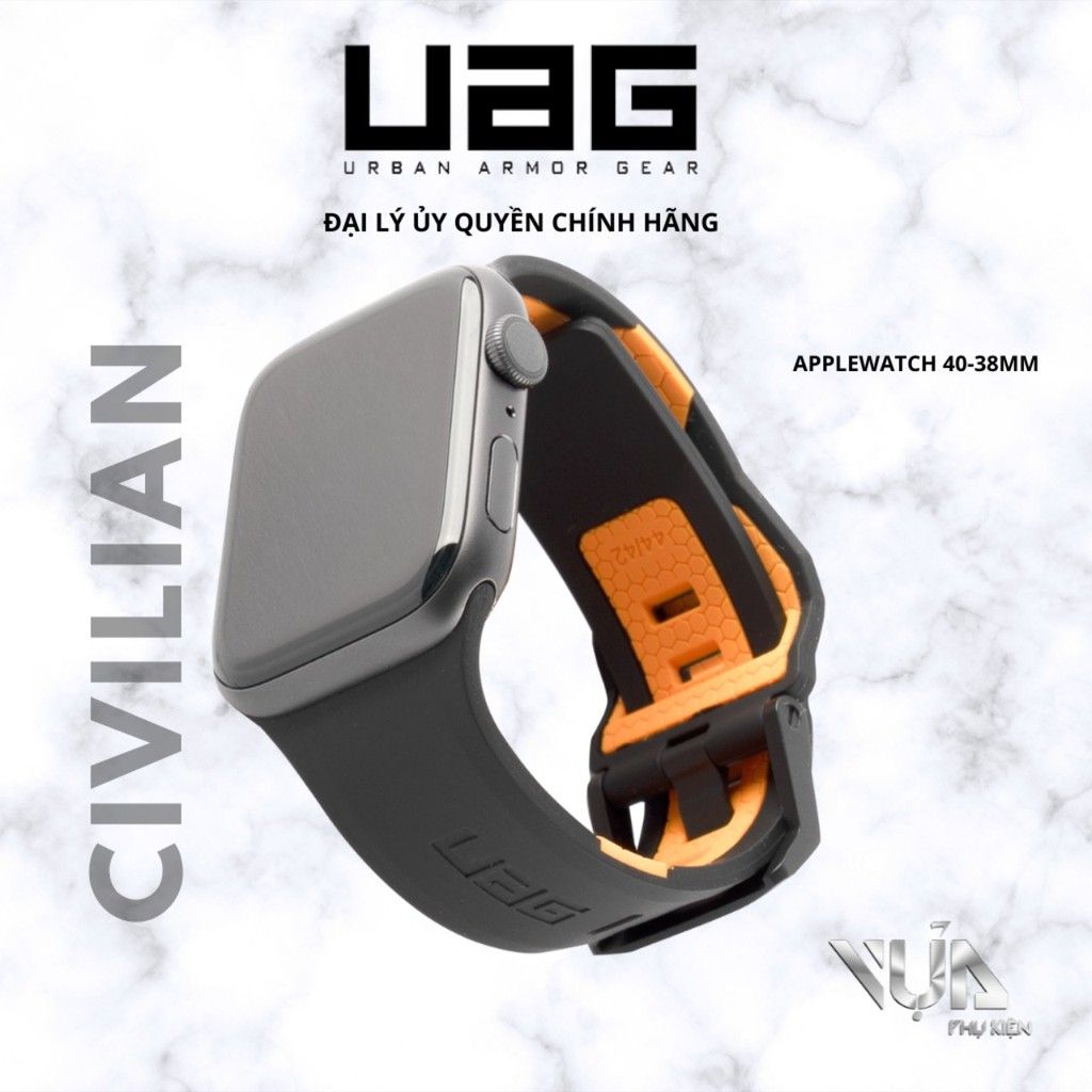  Dây silicon UAG Civilian đồng hồ Apple Watch 