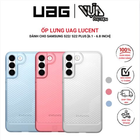  ỐP LƯNG UAG LUCENT CHO SAMSUNG GALAXY S22/S22 Plus ULTRA 5G Thiết kế lõi sản phẩm mềm và chống va đập. 